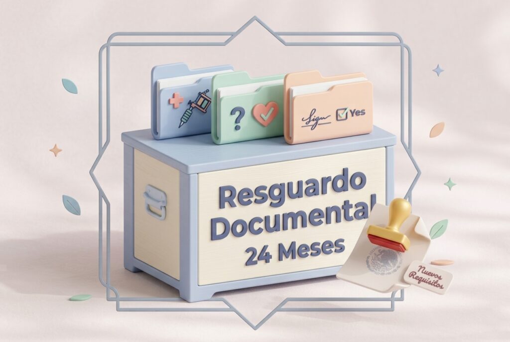 Resguardo Documental de 24 Meses: Guía de Cumplimiento Sanitario